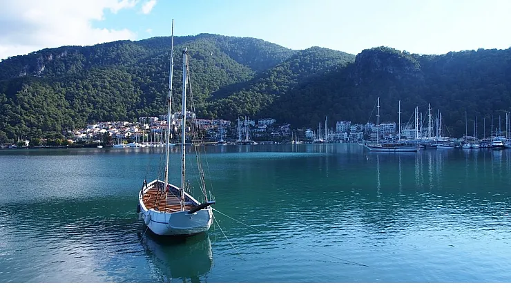 Fethiye’de Parçalı Bulutlu Hava Hakim