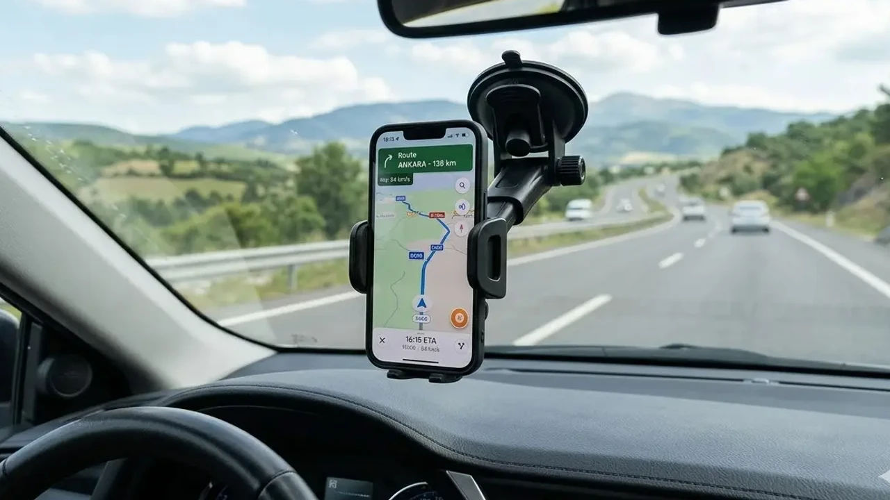 Araç içi telefon tutucu ve kameralar için yeni karar