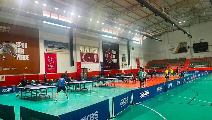 İşitme engelliler masa tenisi milli takım seçmeleri Köyceğiz’de başladı