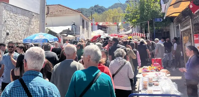 Yeşilüzümlü’de festival coşkusu zirvede