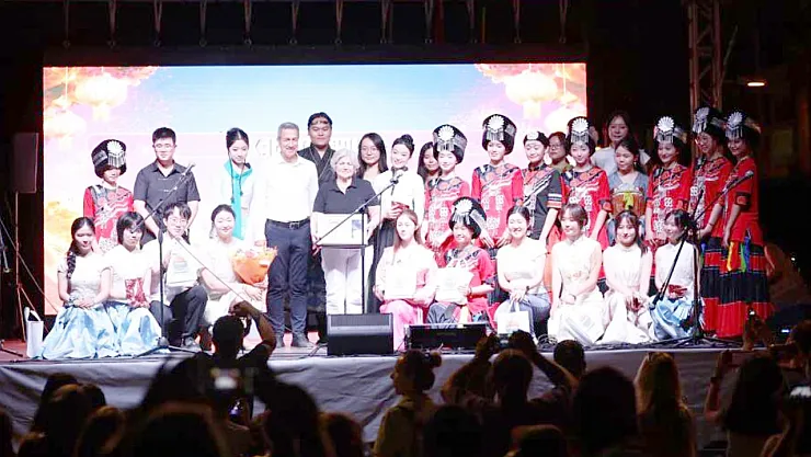 Chinese culture met with art lovers in Marmaris