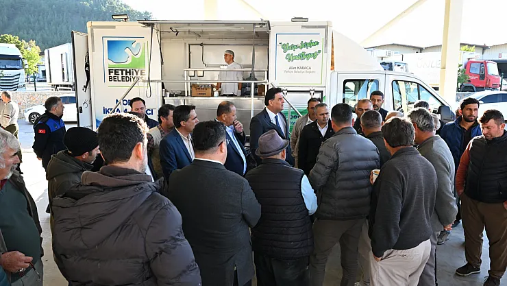 Fethiye Belediyesi’nden Üreticilere Sıcak İkram
