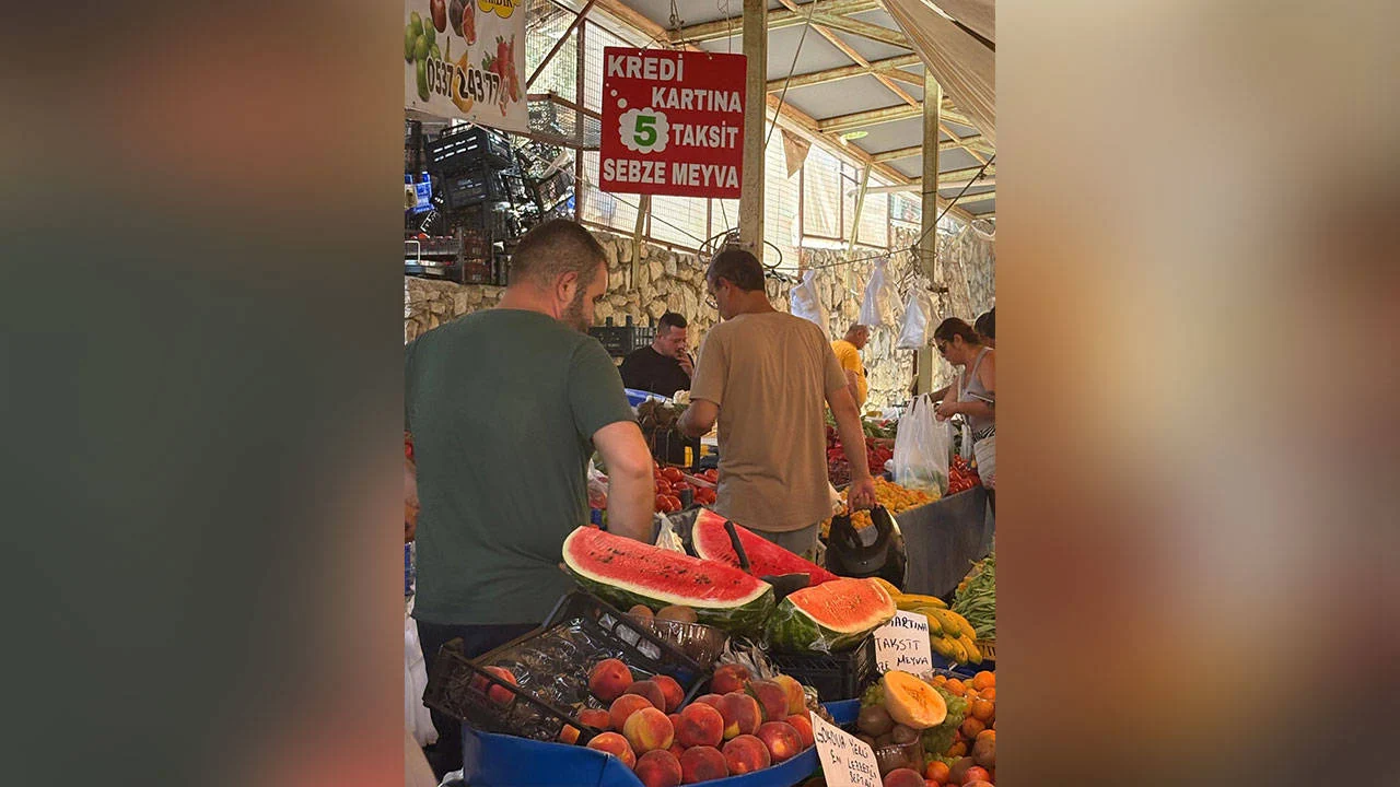 5 Installments on Credit Cards at Datça Market Stalls