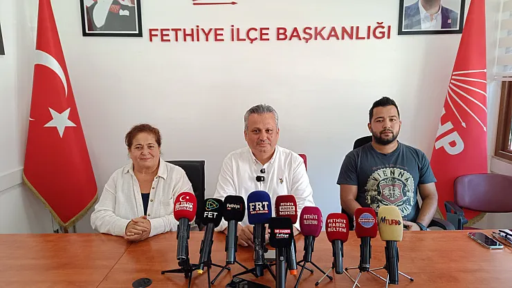 CHP Fethiye İlçe Başkanı Koyuncu: ‘Yarın görevimizden ayrılıyoruz’
