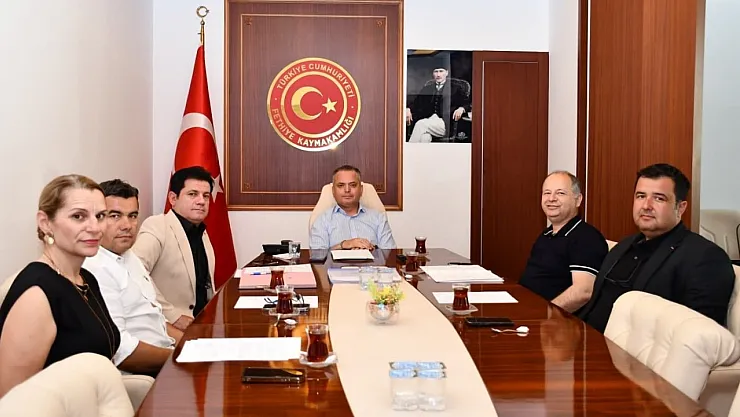 Fethiye Kaymakamı Fatih Akkaya başkanlığında sportif turizm toplantısı