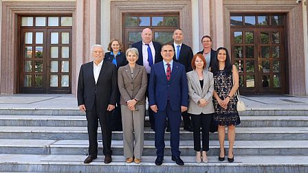İngiltere'nin Ankara Büyükelçisi Jill Morris, Muğla Valisi Akbıyık'ı ziyaret etti