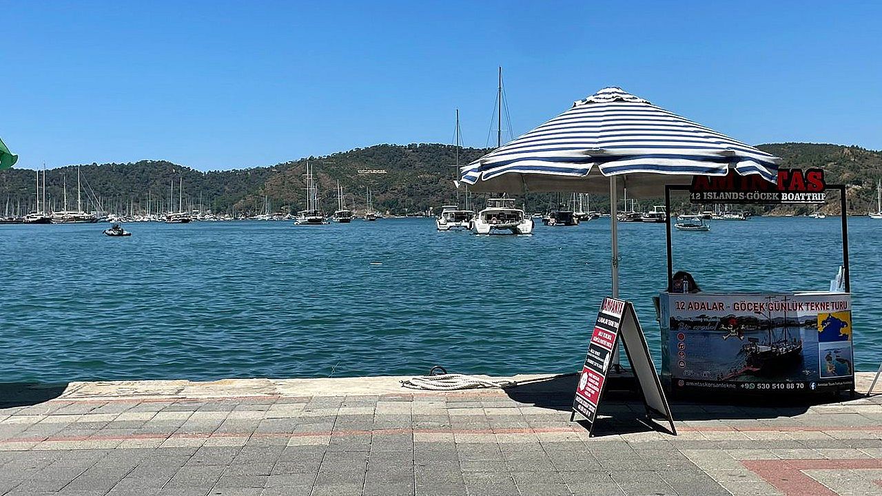 12 Adalar Turlarına yoğun ilgi: Fethiye Körfezi’nde tüm tekneler seferde