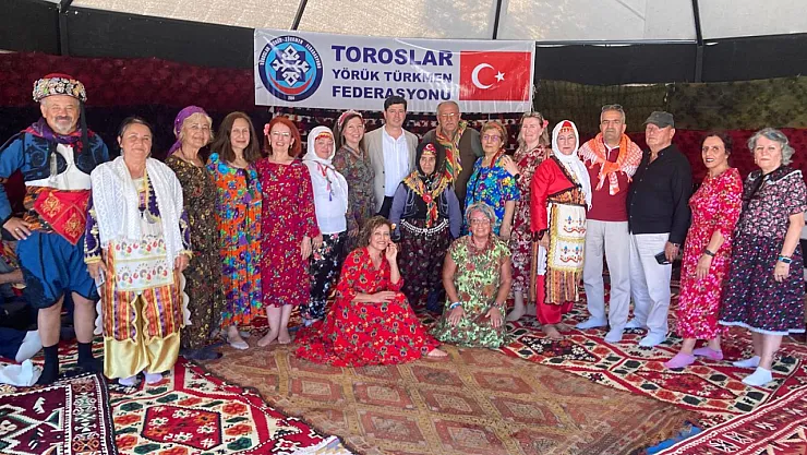 Yörük enthusiasm at Düzeyn Plateau: Big applause for CHP Fethiye Women's Branch team