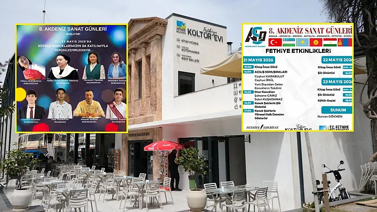 Fethiye’de Akdeniz Sanat Günleri Başlıyor
