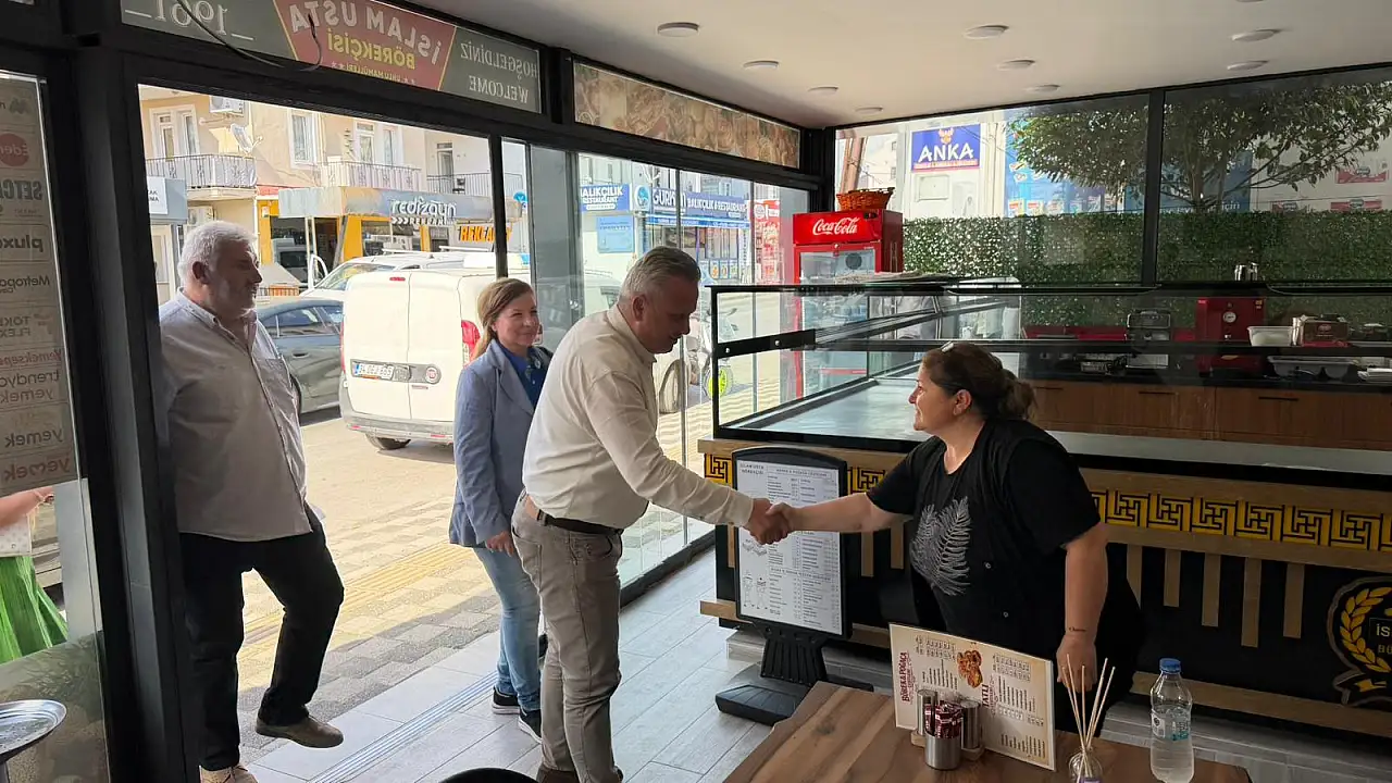 CHP Fethiye Y&ouml;netimi Esnafın Taleplerini Dinledi