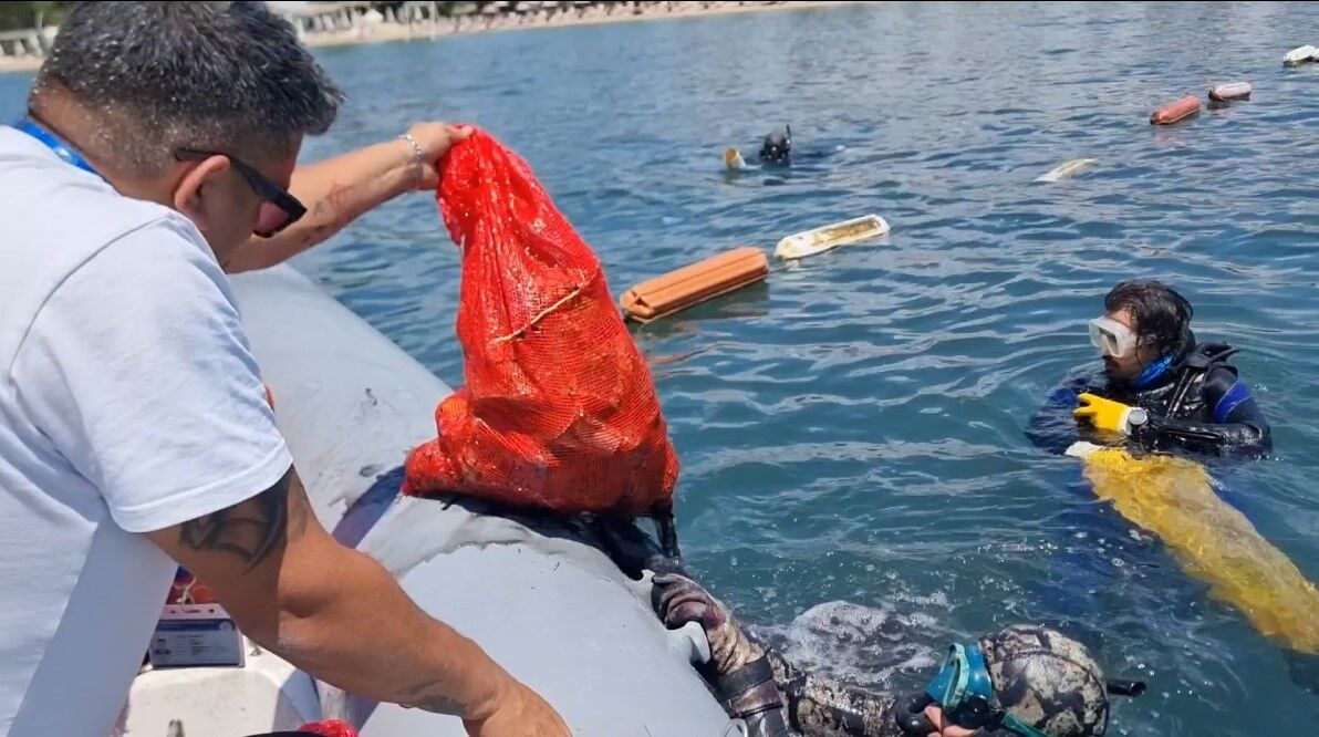 Bodrum&rsquo;dan Bayram &Ouml;ncesi &Ccedil;evre Mesajı &ldquo;Kirletmeyin!&rdquo; (1)