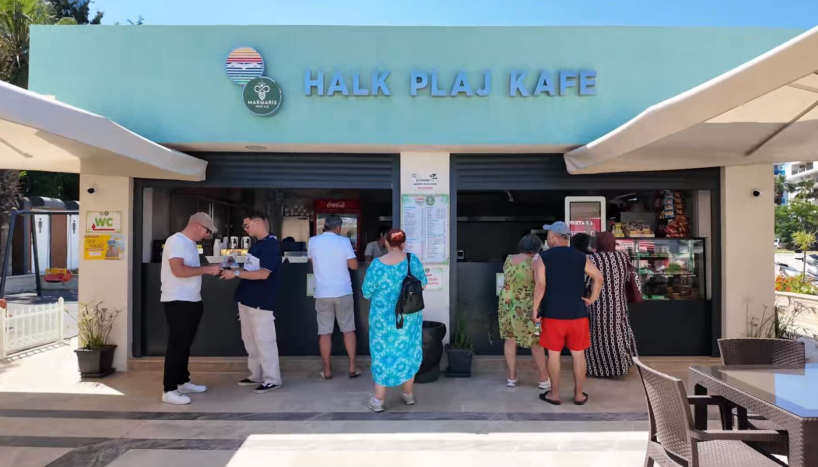 Marmaris&rsquo;te Halk Plaj Kafe Yoğun İlgi G&ouml;r&uuml;yor (5)