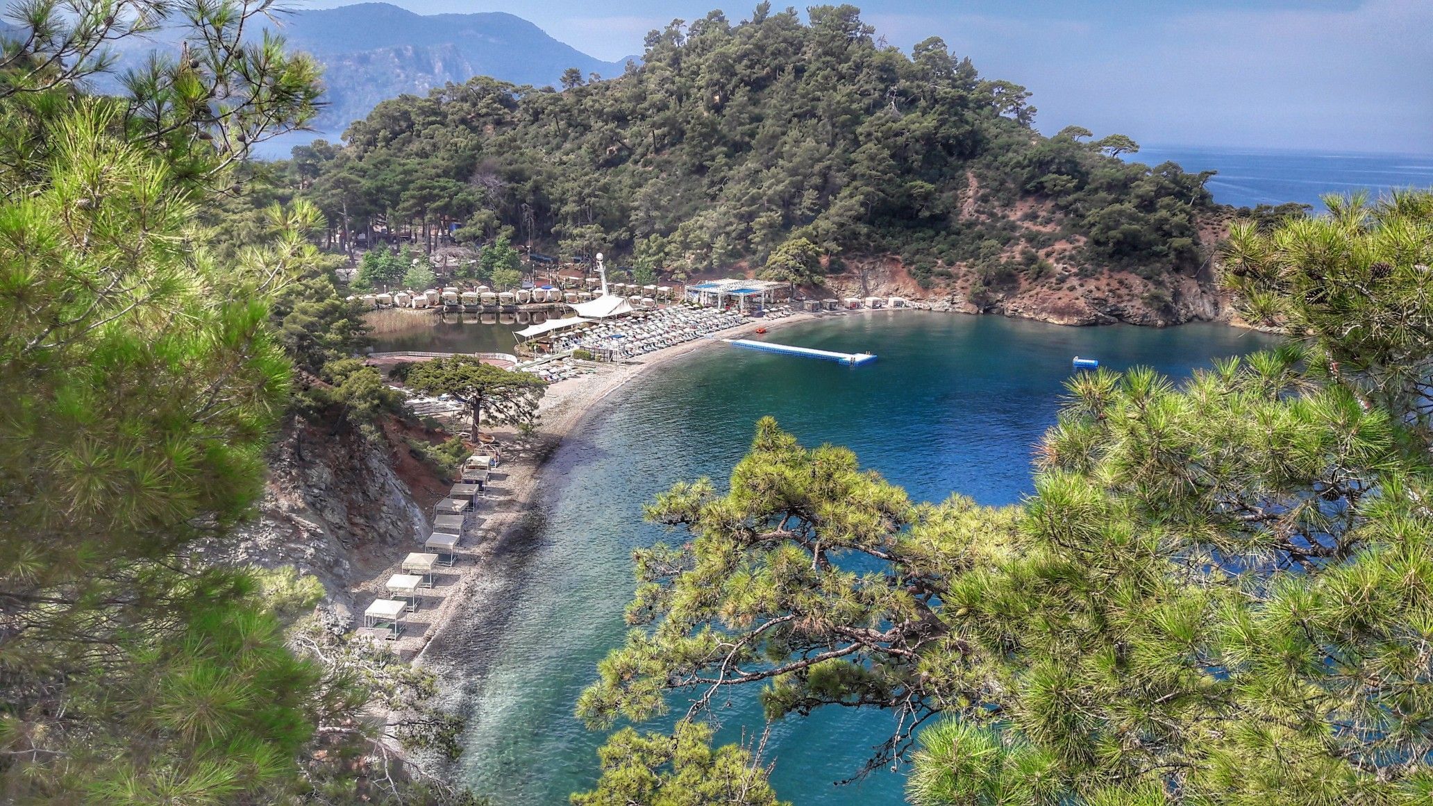 Fethiye&rsquo;de G&ouml;renlerin Hayran Kaldığı Saklı Koy Boncuklu Koyu (3)