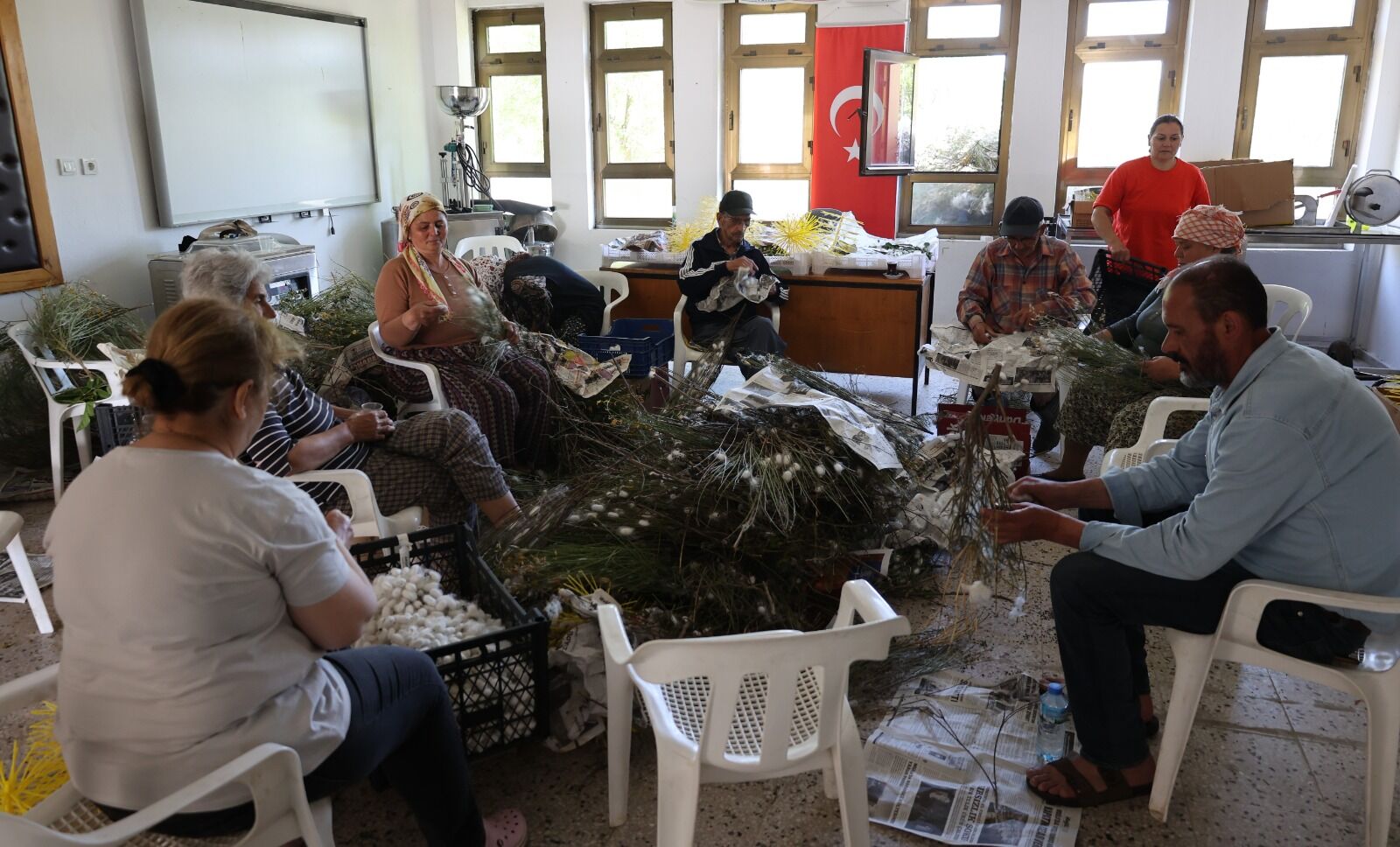 Muğla&rsquo;da Ipek B&ouml;cek&ccedil;iliği Yeniden Canlanıyor (3)