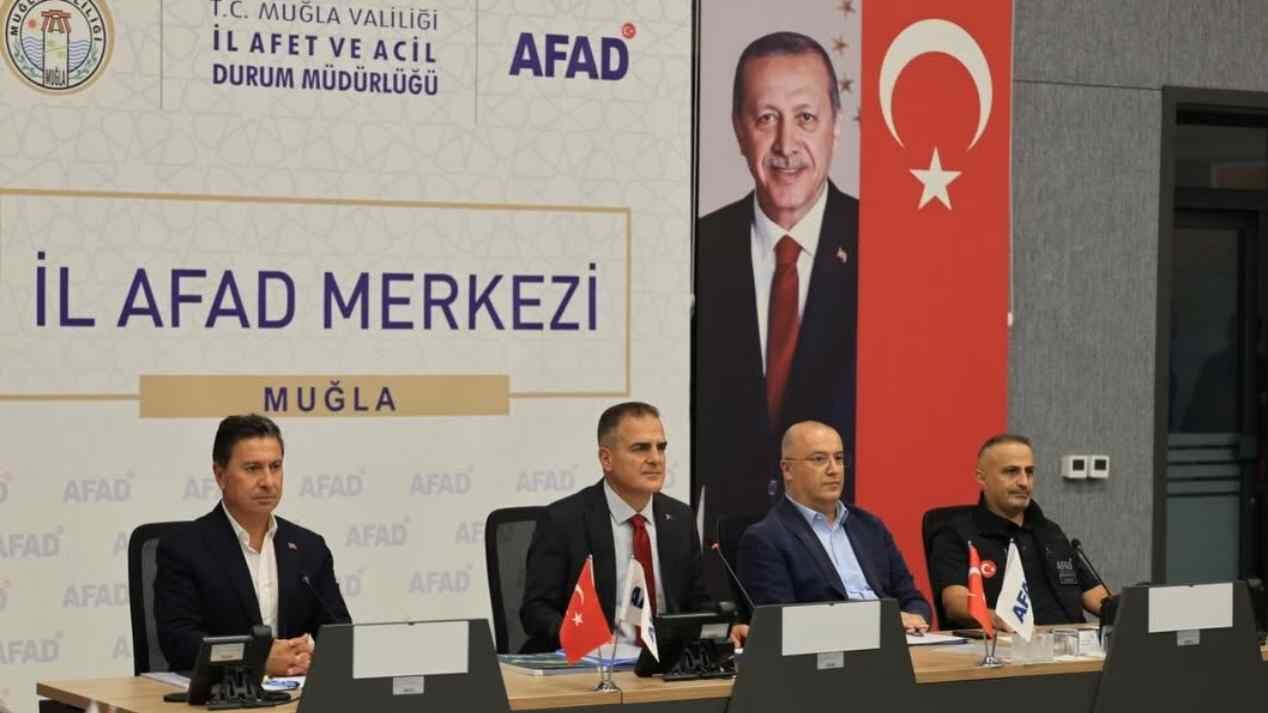 Muğla&rsquo;da Afetlere Karşı Hazırlık Planı G&ouml;r&uuml;ş&uuml;ld&uuml; (3)