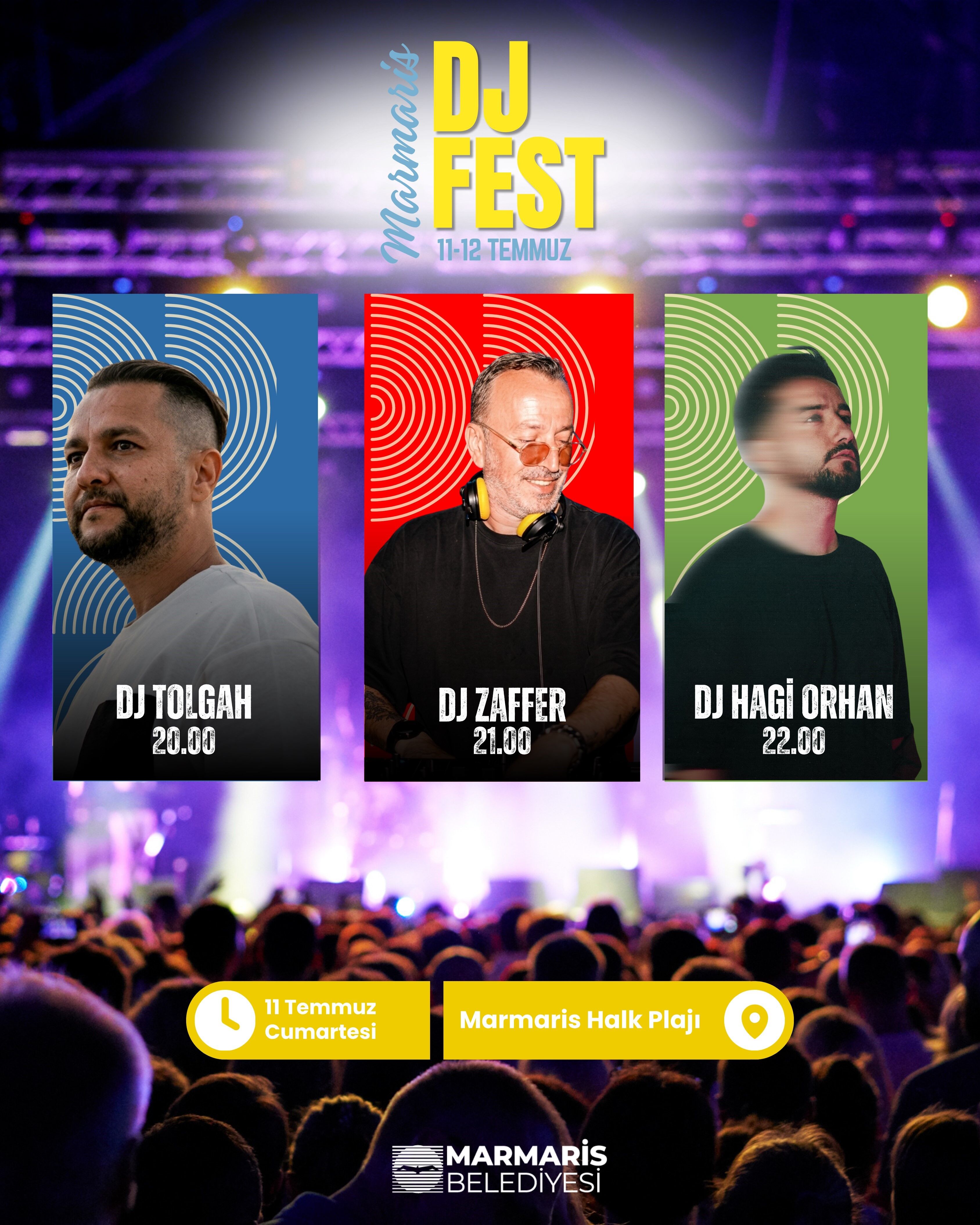 Marmaris Dj Fest Sahilde Iki G&uuml;n M&uuml;zik Ş&ouml;leni Sunacak (1)