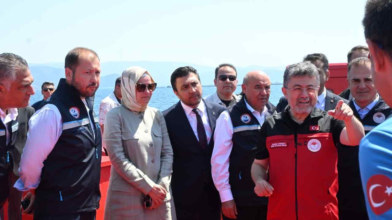 Bakan Yumaklı Milas'ta Su &Uuml;r&uuml;nleri Tesisini İnceledi (1)