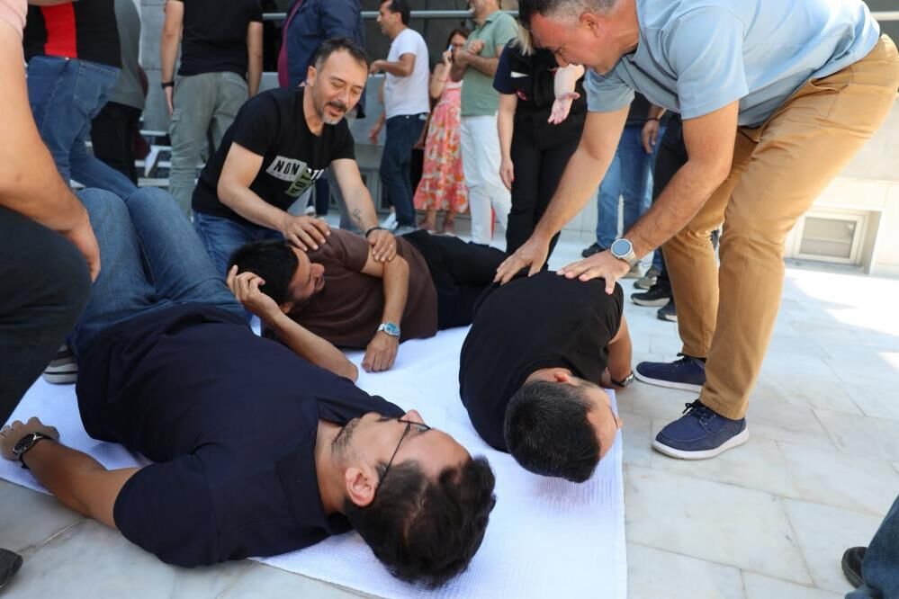 Muğla&rsquo;da Personele Acil Durum Eğitimi Verildi (3)