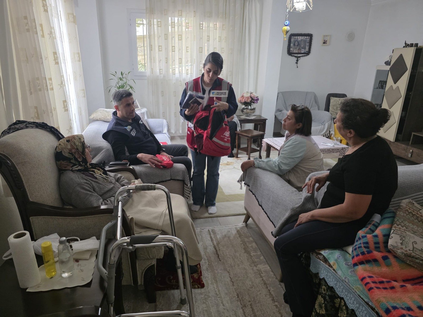 Fethiye Belediyesi&rsquo;nden Engelli Vatandaşlara &Ouml;zel Afet Eğitimi (11)