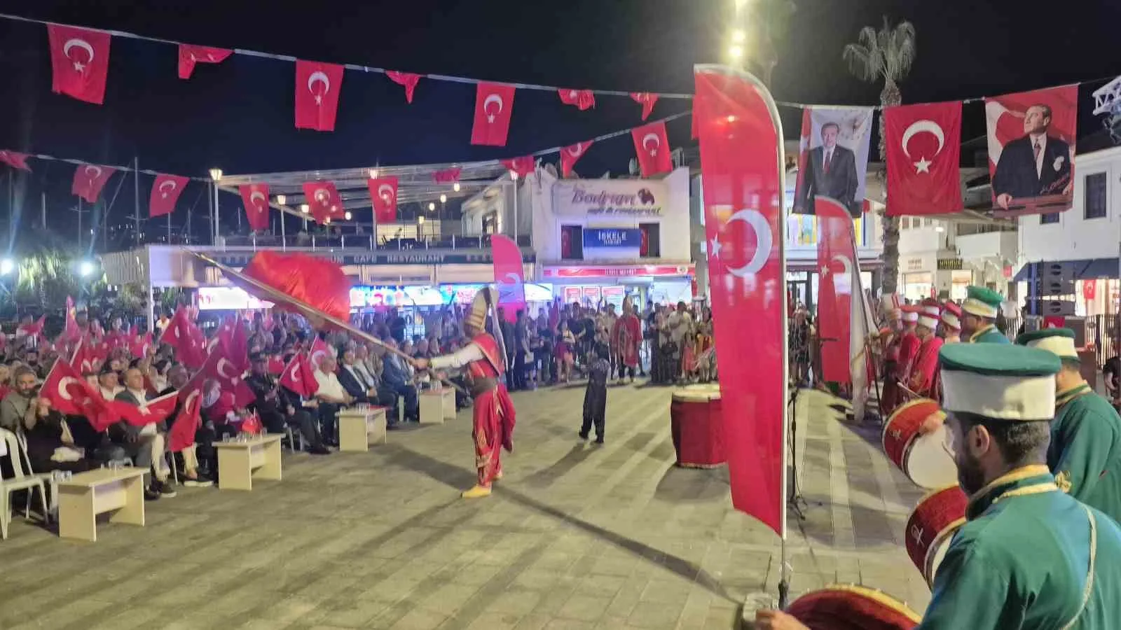 Bodrum&rsquo;da 15 Temmuz Anma Etkinlikleri d&uuml;zenlendi