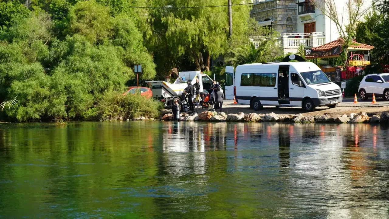 Bottom Cleaning Done in Akyaka Kadın Azmağı