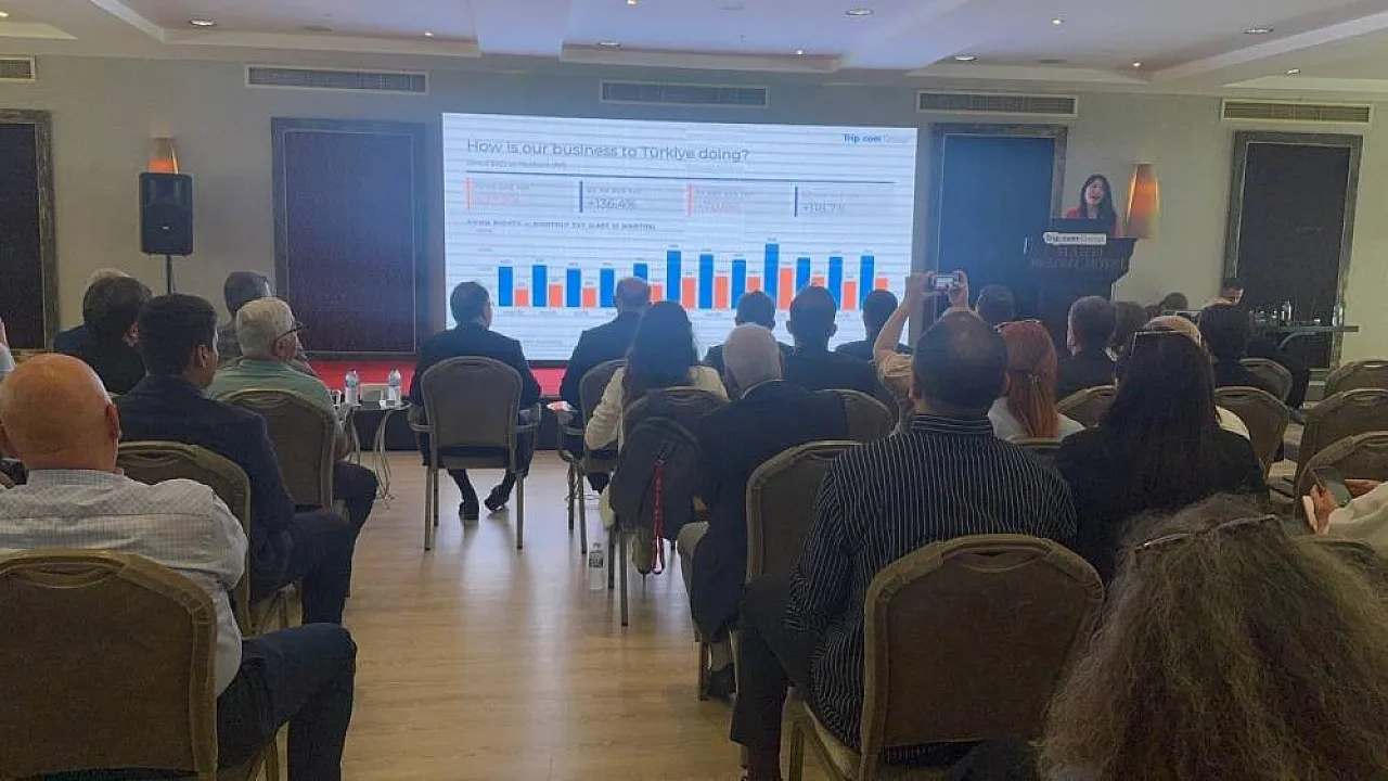 Çin'in online seyahat temsilcileri Marmaris'te turizmciler ile bir araya geldi
