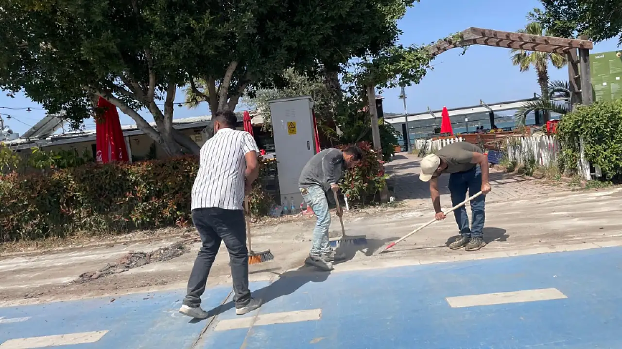 Fethiye Sahilinde Modern ve Güvenli Yürüyüş Alanı Hazırlanıyor