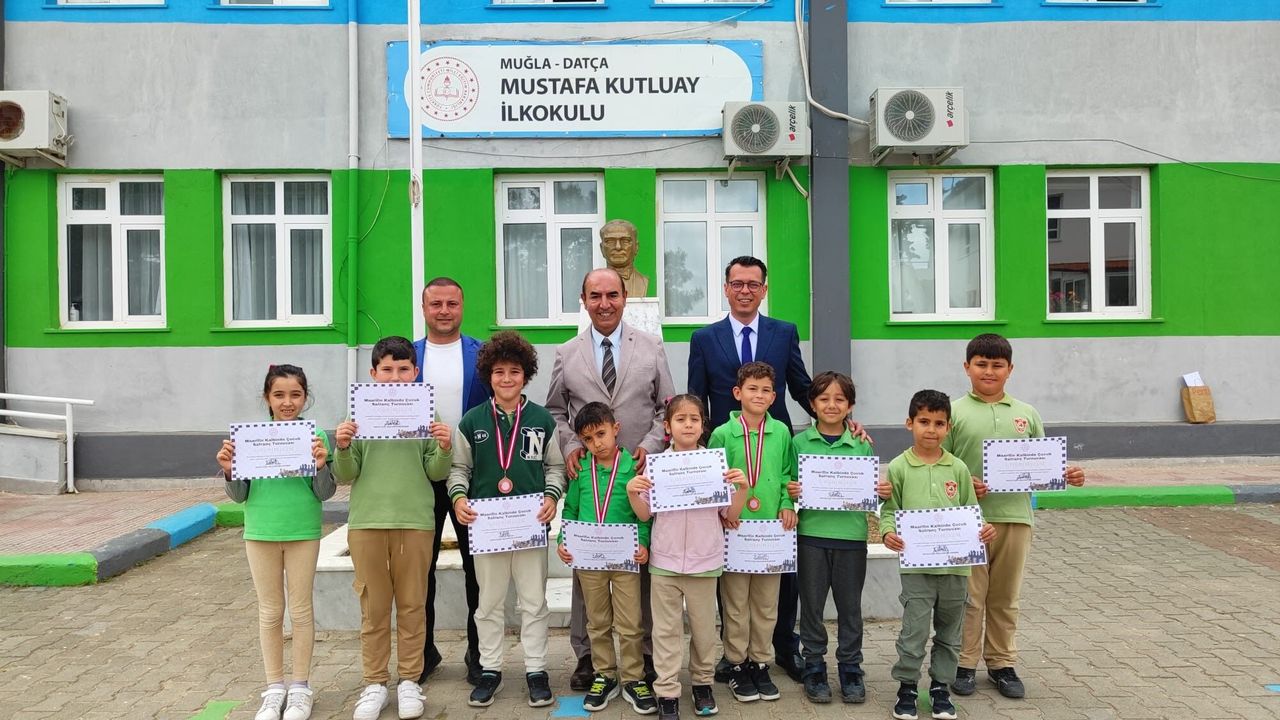 Datça’da öğrenciler 'hikayelerle satranç' etkinliğinde buluştu