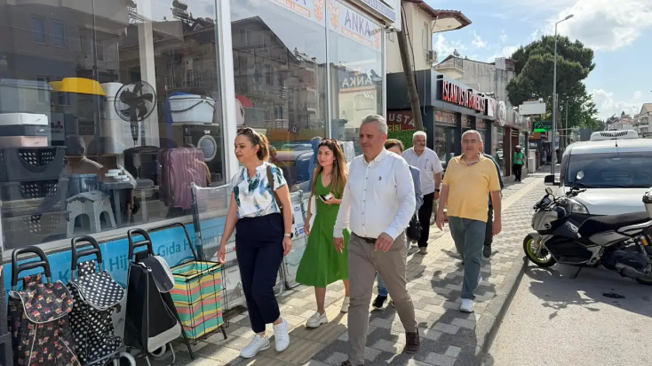 CHP Fethiye Yönetimi Esnafın Taleplerini Dinledi