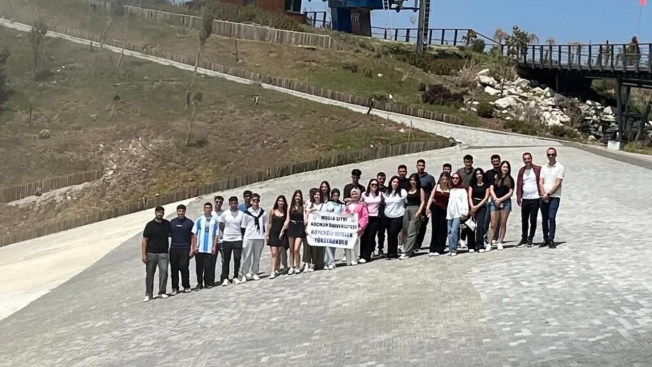 Köyceğiz MYO öğrencilerinden Babadağ Teleferik’e teknik gezi