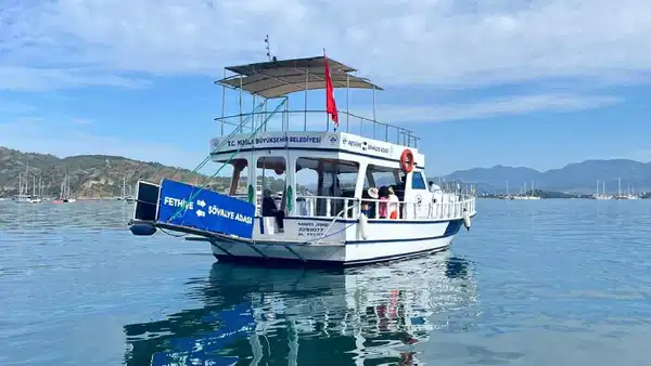 Muğla'da yolcu motoru seferleri yeniden başladı