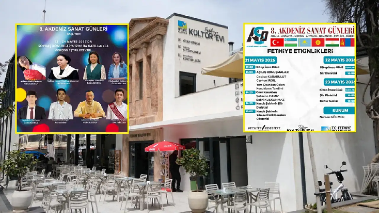 Türk Dünyası Şair ve Yazarları Fethiye’de Buluşacak