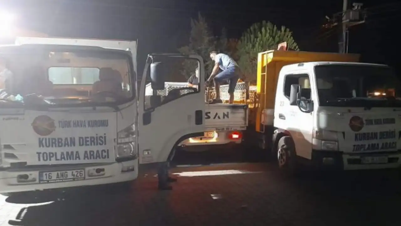 Fethiye’de Kurban Derisi Toplama Faaliyeti Sürüyor