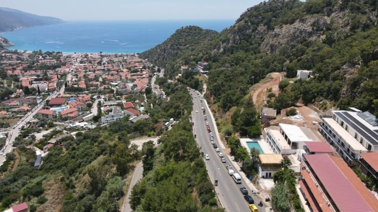 Fethiye'de bayram yoğunluğu sürüyor
