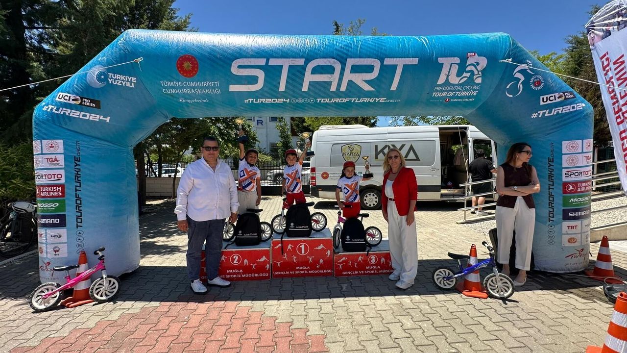 Little Ones Pedaled in Muğla