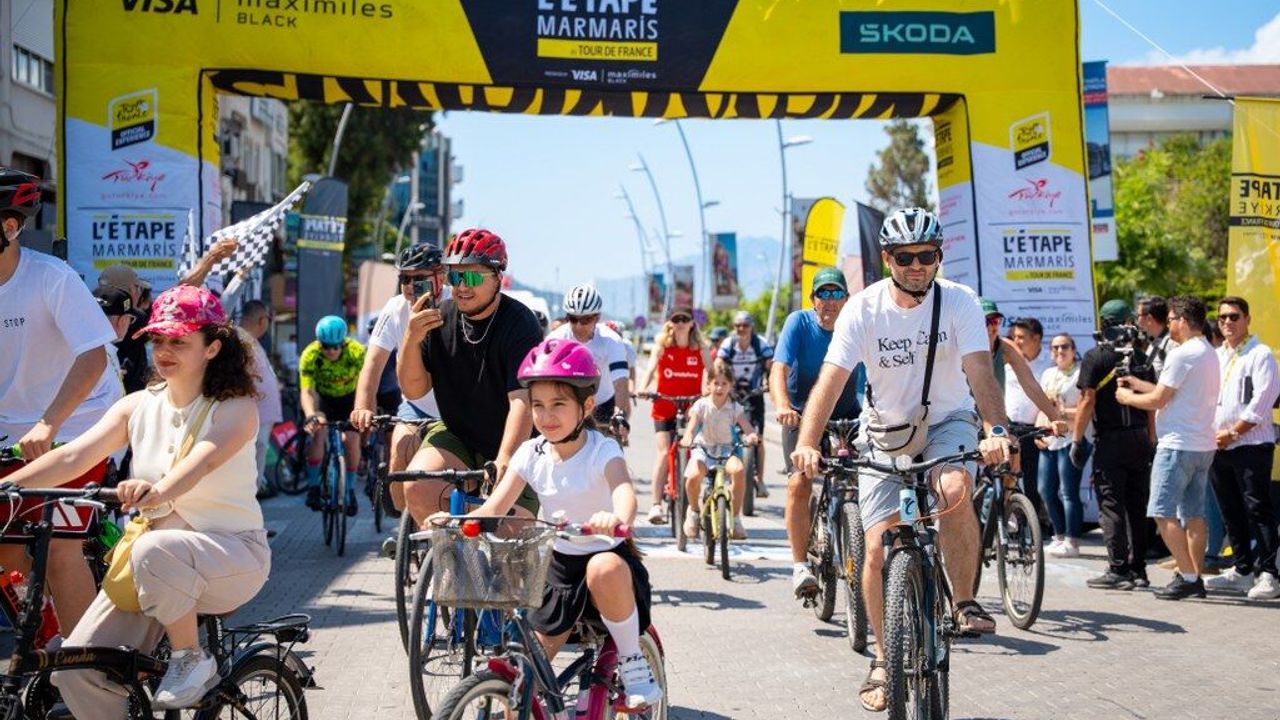 Public ride held at "L'Etape by Tour de France" cycling festival