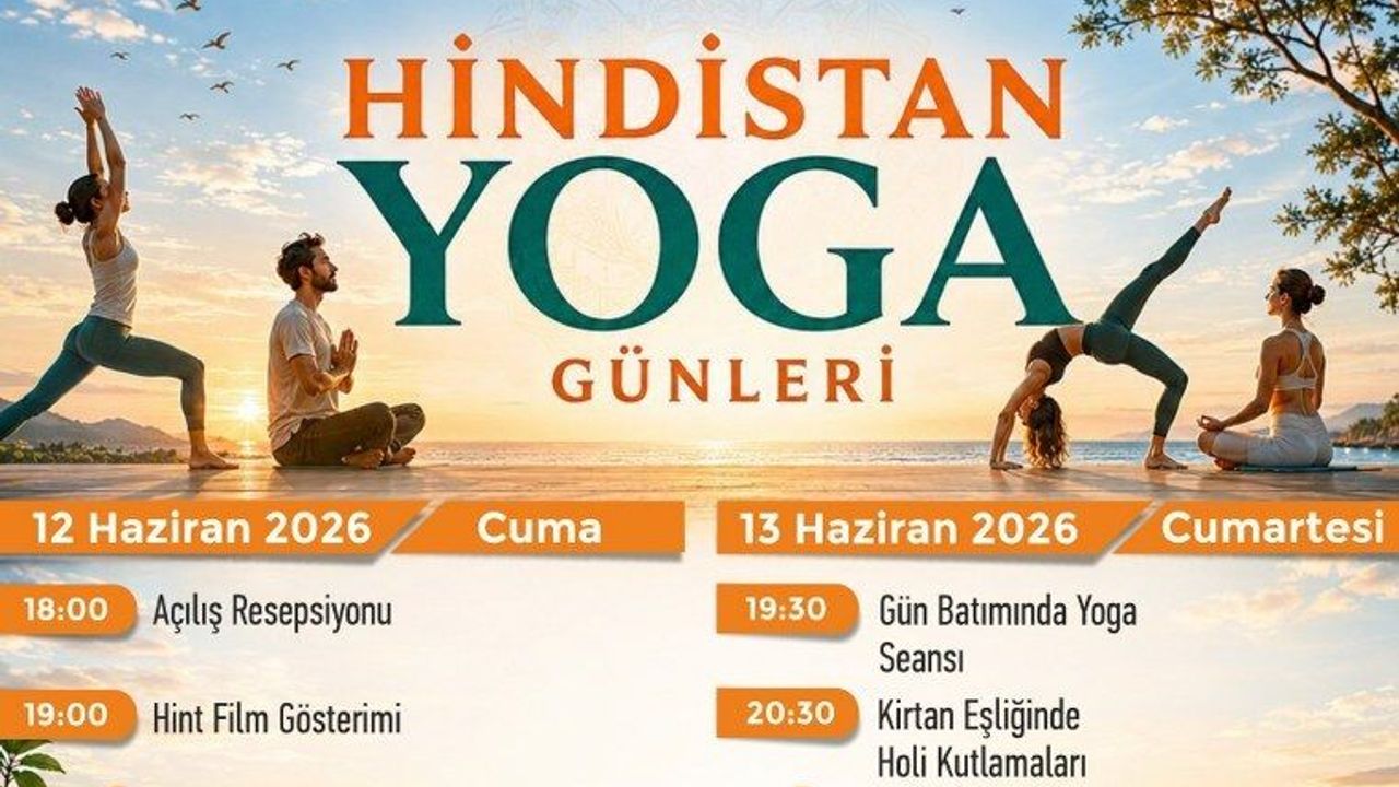 Hindistan’dan Fethiye’de ilk etkinlik