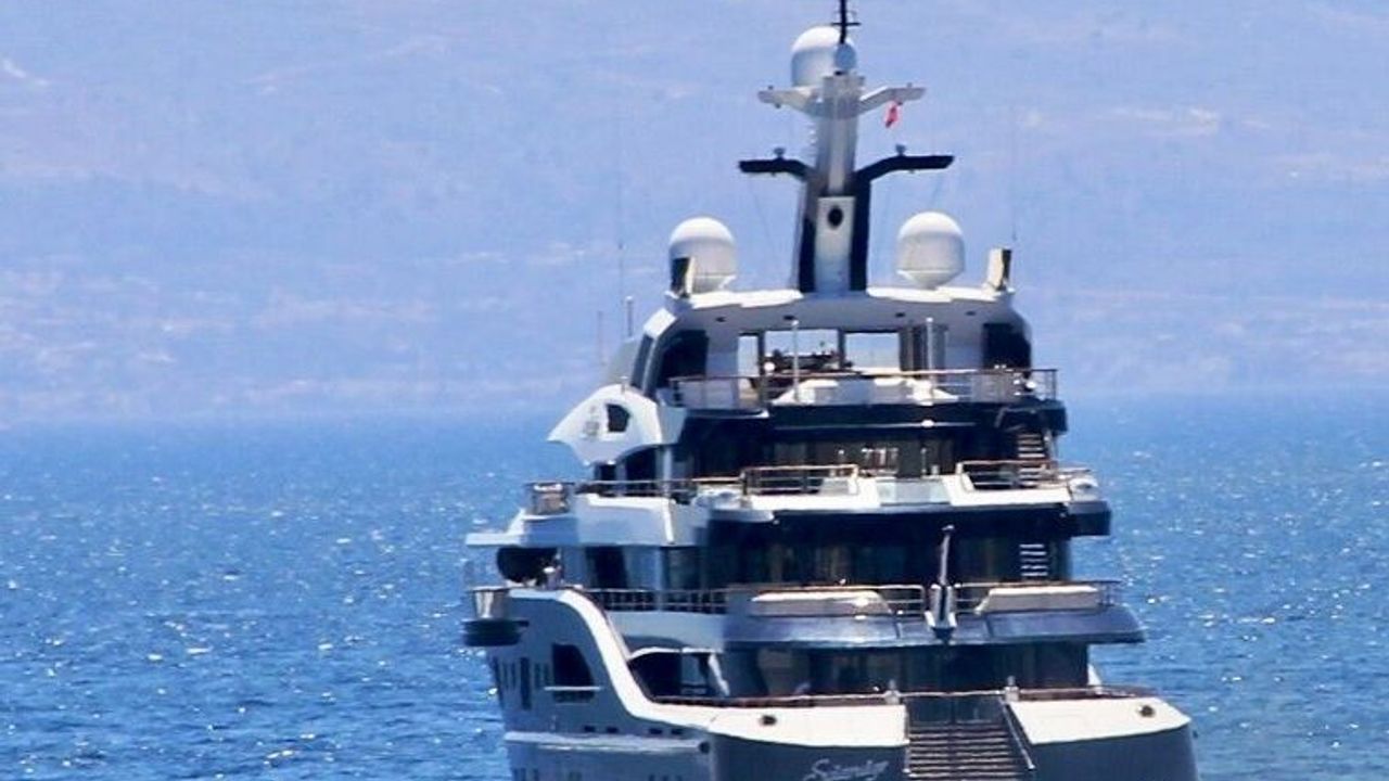 Floating palace in Bodrum