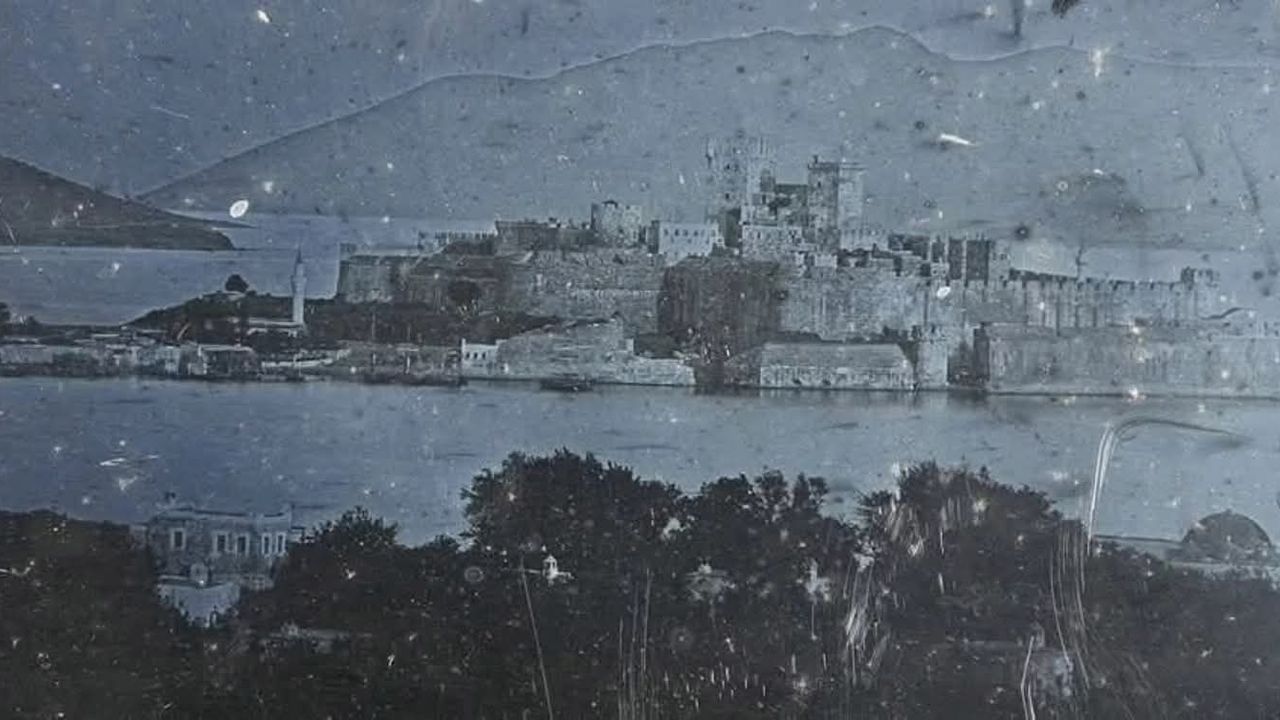 Bodrum’un 1842 Tarihli Fotoğrafı Gündem Oldu