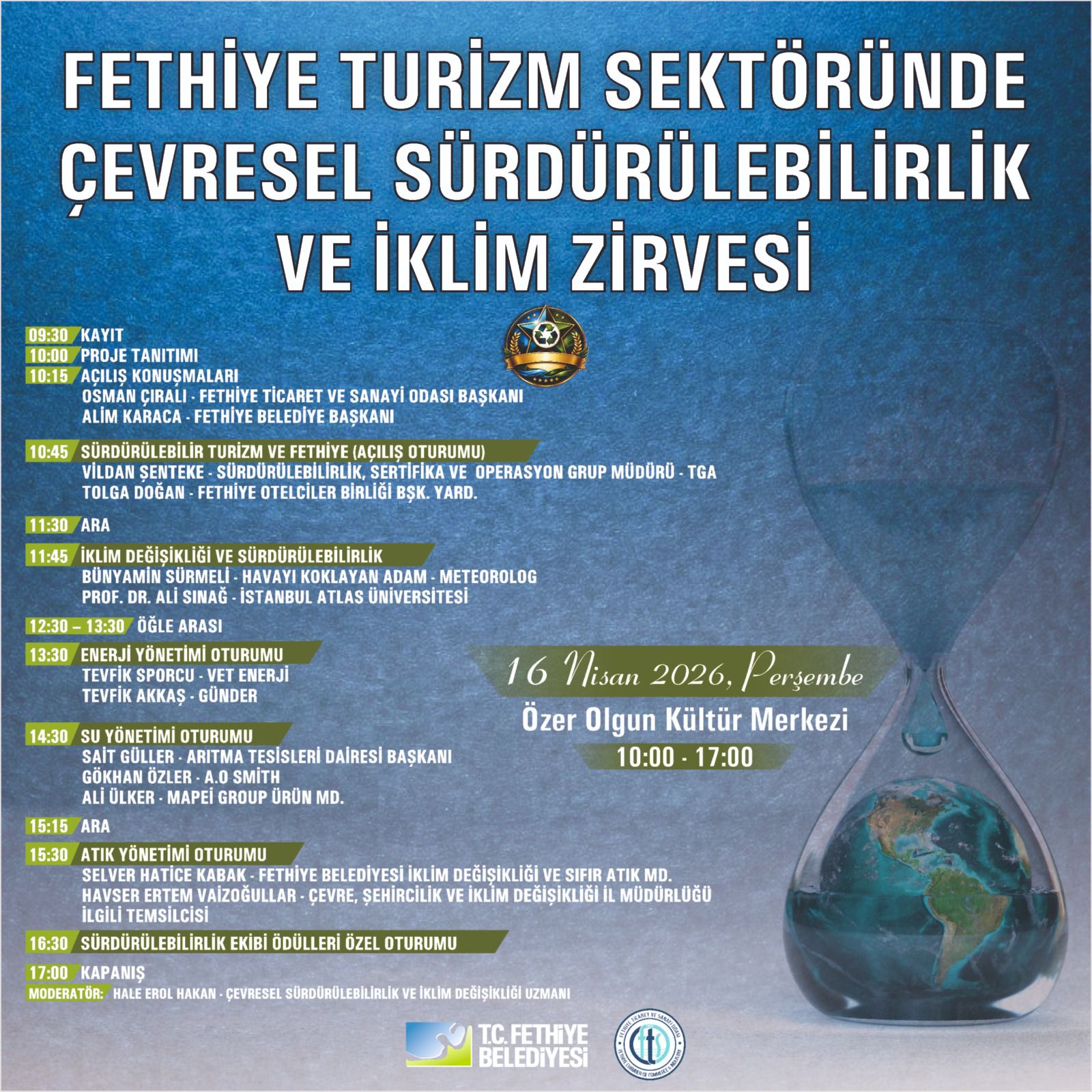 Fethiye’de Turizm Sektörüne Yönelik İklim Zirvesi
