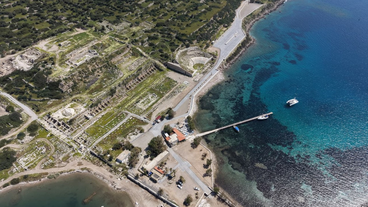 Knidos yeni yüzüyle ziyarete hazır! Çevre düzenlemesi ve gezi güzergâhları tamamlandı