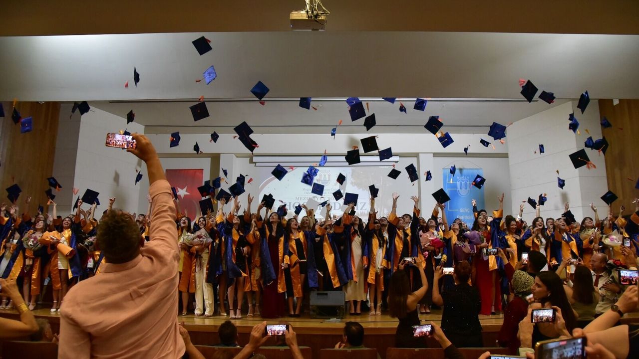 Graduation Excitement at Dalaman Vocational School