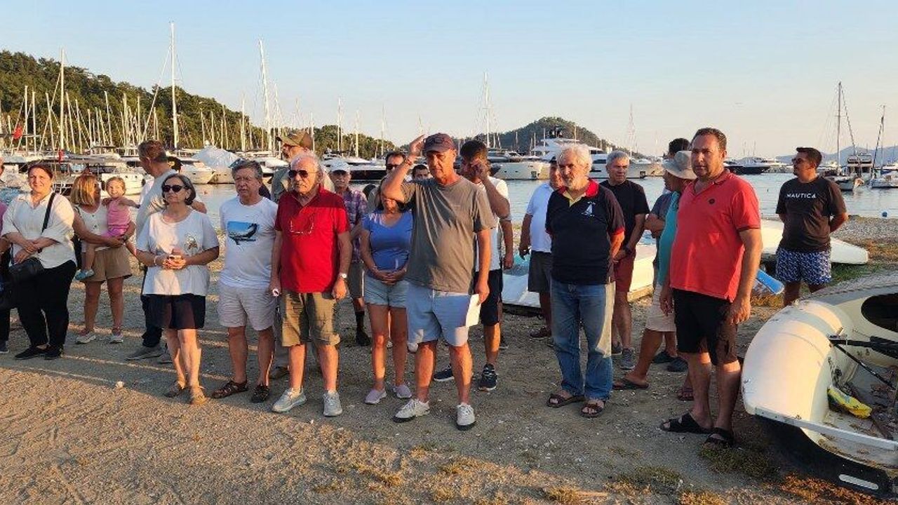 Reactions continue in Göcek
