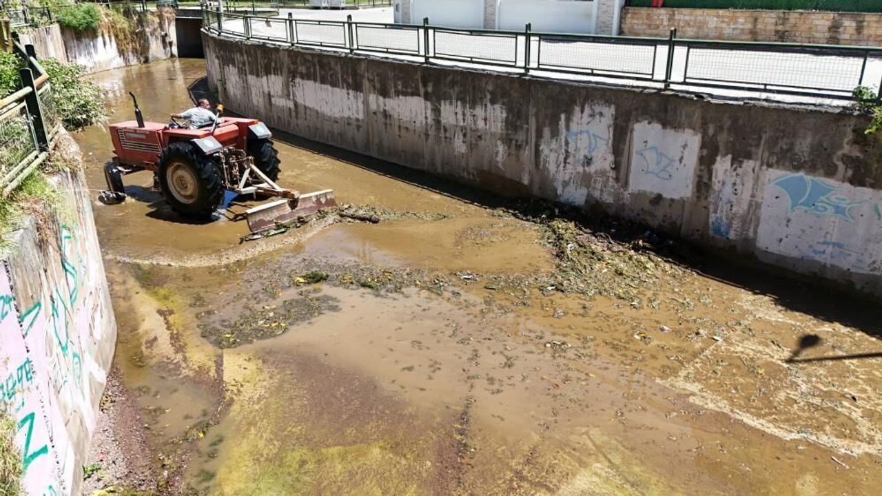 Marmaris’te derelerde temizlik çalışması