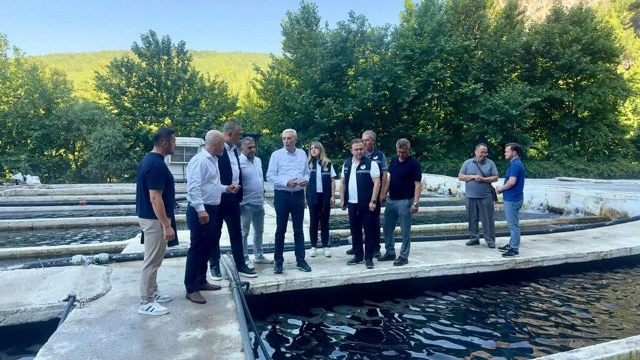 Eşen Havzası’ndaki Alabalık tesislerinde sektör değerlendirmesi
