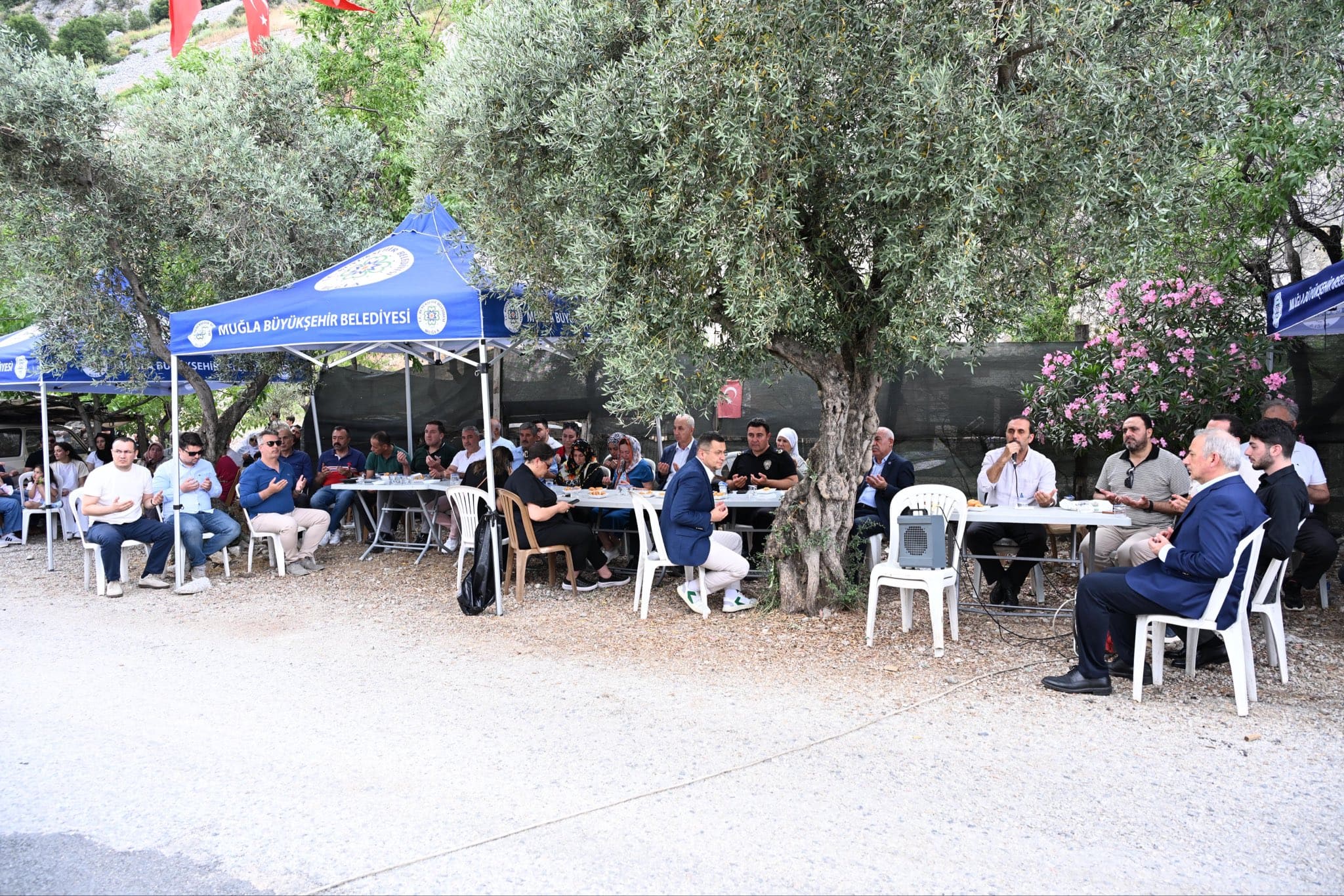 Muğla Emniyet Müdürlüğü Şehit Polis Memuru Tayfun Baş için mevlid düzenledi
