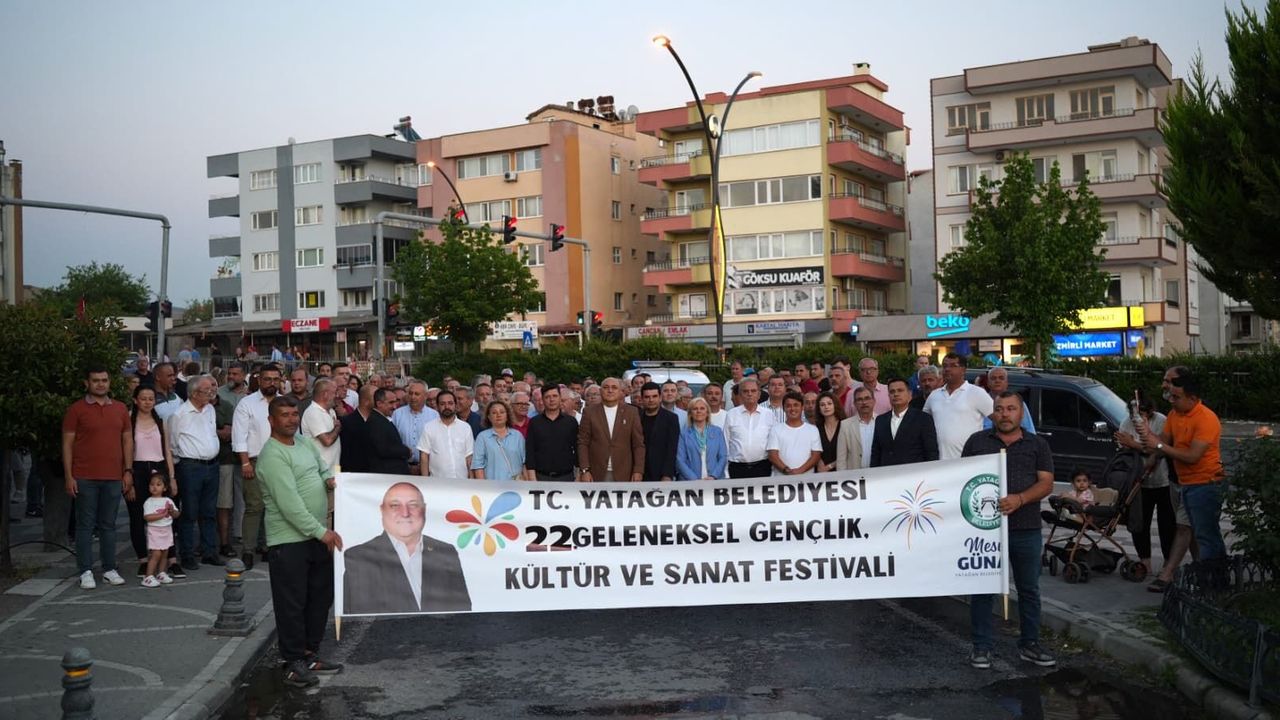 22. Yatağan Festivali Renkli Kortejle Start Aldı