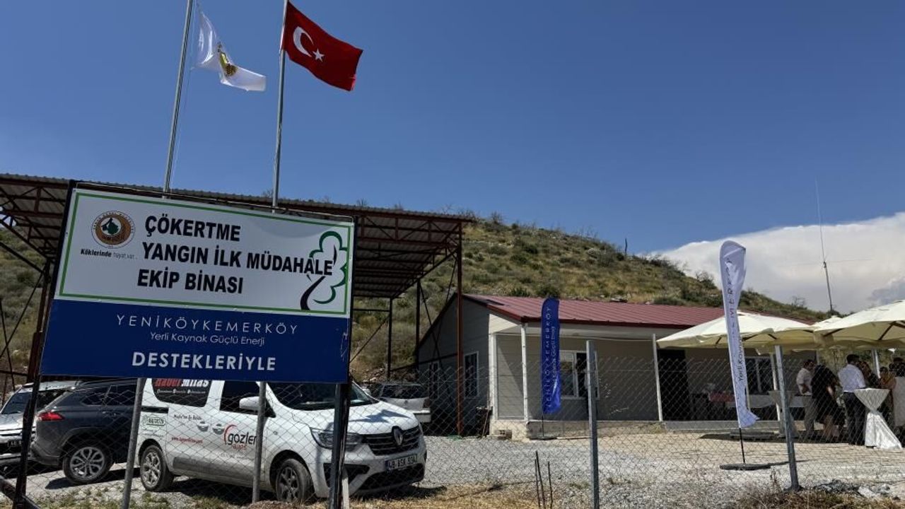 Çökertme Yangın İlk Müdahale Ekip Binası Hizmete Açıldı