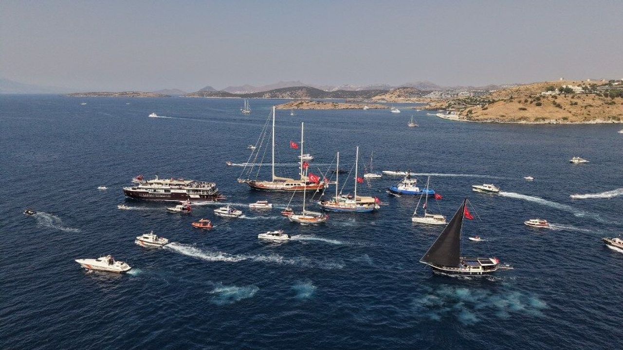 Denizcilik ve Kabotaj Bayramı Bodrum'da coşkuyla kutlandı