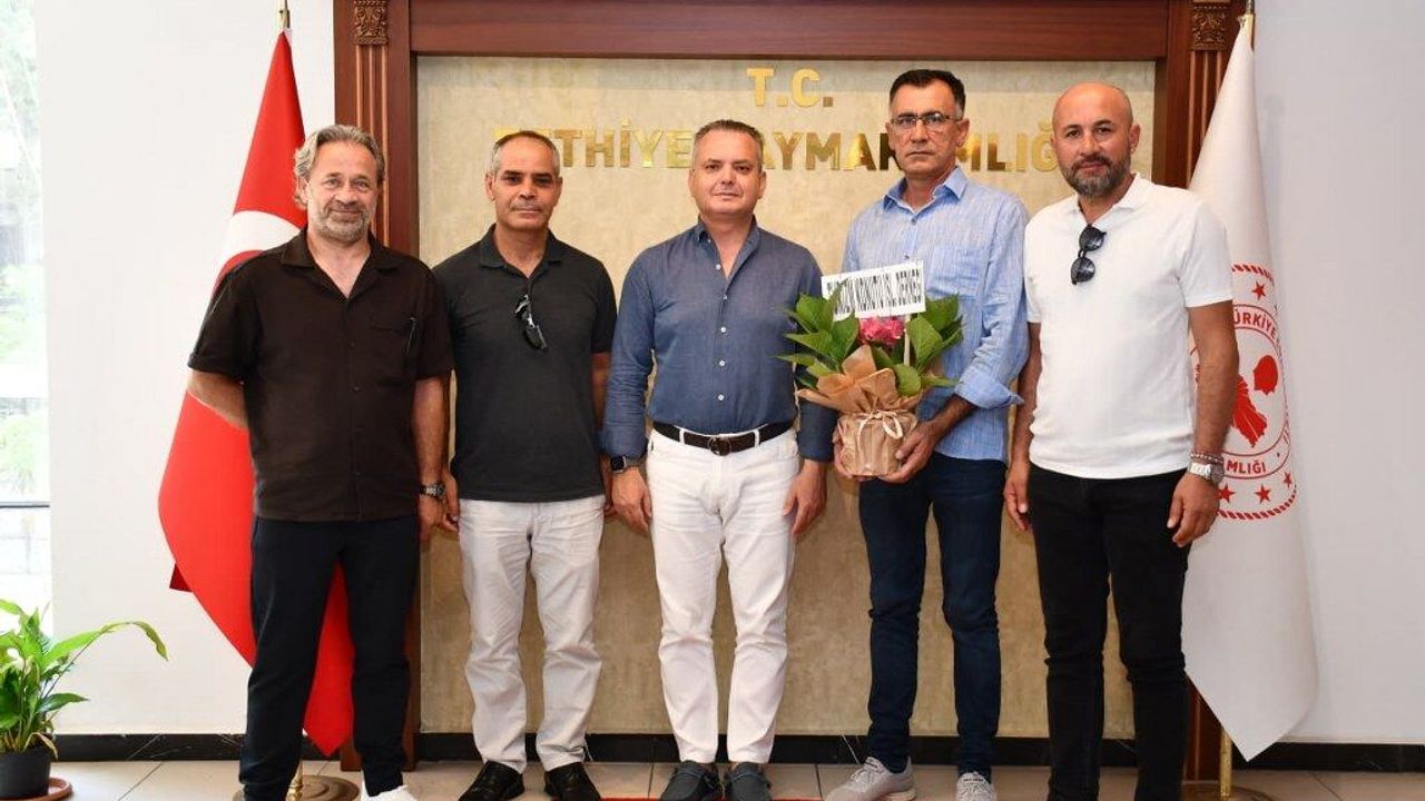 Turizm Konutu İşletmecileri Derneği'nden Kaymakam Akkaya'ya ziyaret